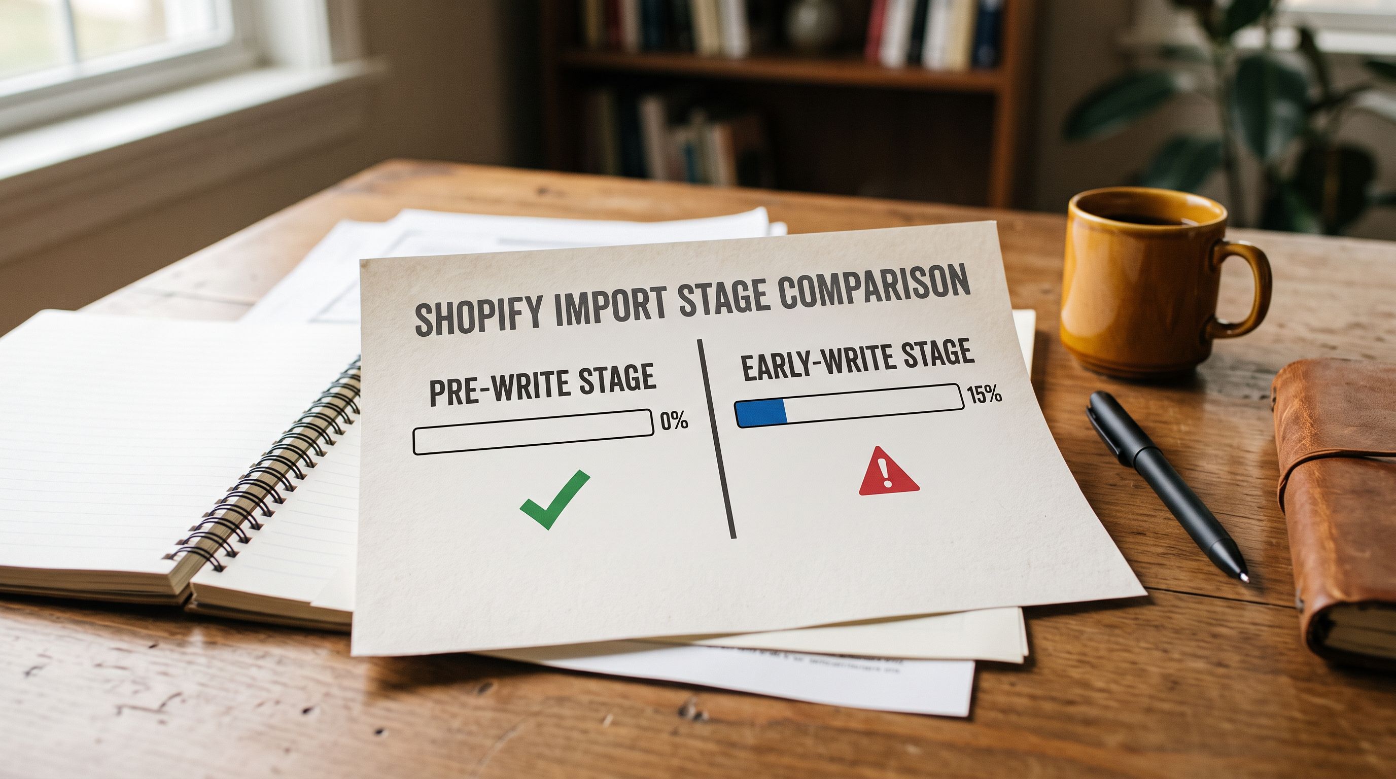 A two-column chart contrasting the pre-write freeze stage with the early-write freeze stage and their different recovery implications.