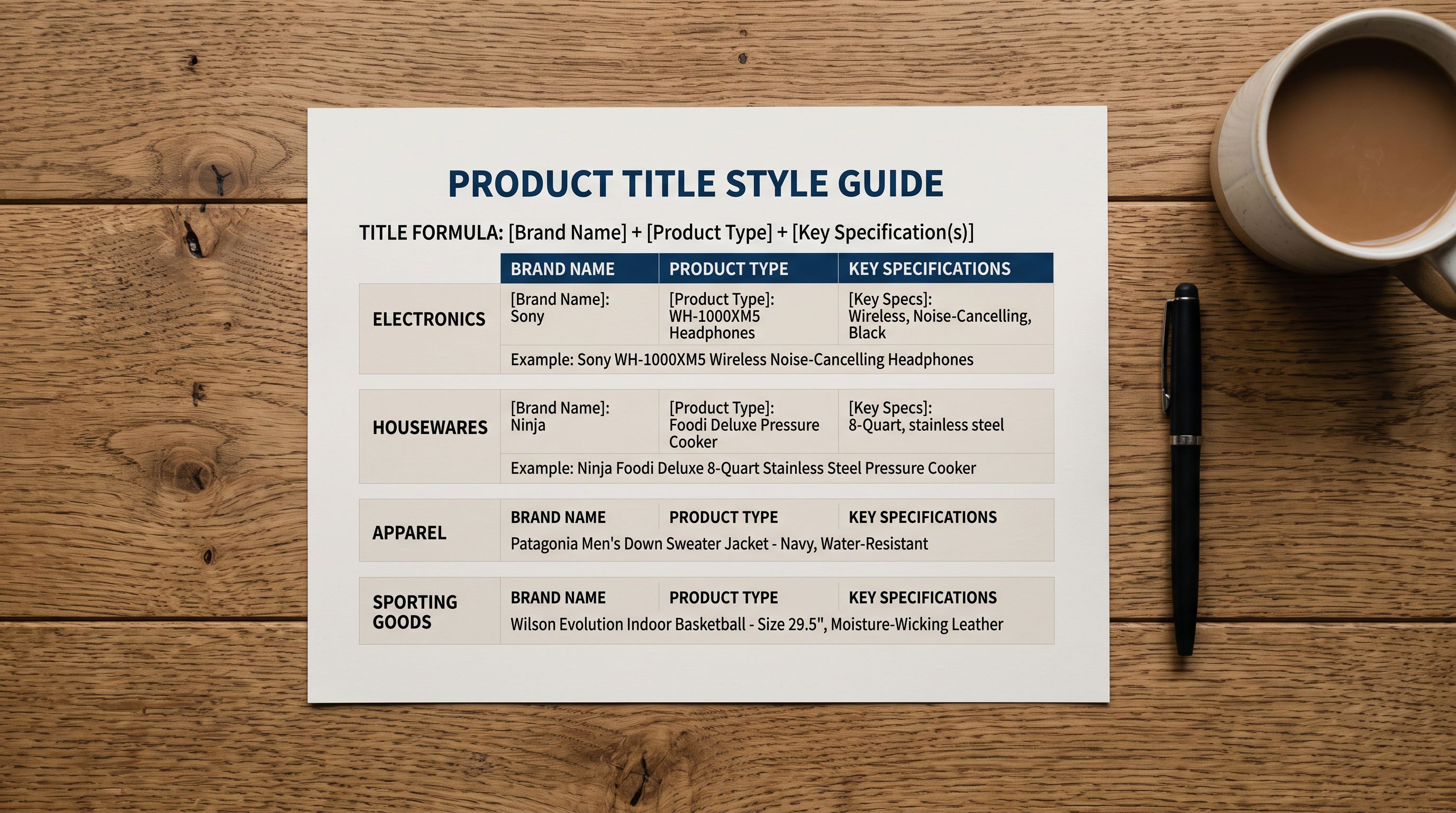 Shopify Product Title Formula: Build Consistent Title Structure